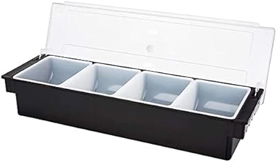 Pot à épices en plastique amater avec couvercle | organisateur de service à épices 4 sections, support pour la maison, le bar et le restaurant (noir). DIAYTAR COTE D'IVOIRE est une boutique en ligne généraliste proposant plus de 300000 références de produits, faisant d'elle le leader du marché en Côte d'Ivoire. Elle offre une large gamme de produits, allant de l'électronique à la maison et aux vêtements, pour répondre aux besoins de tous les consommateurs. Avec une livraison rapide et sécurisée, DIAYTAR COTE D'IVOIRE est le choix idéal pour les achats en ligne.