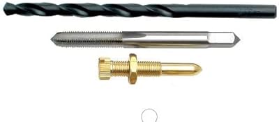Kit de réglage du boulon de ralenti avec perceuse et taraud tors