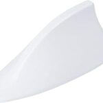 Antenne de plafond litmore pour signal radio fm/am de shark finn (blanc)