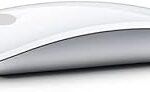 Souris sans fil rechargeable apple magic mouse 2 a1657 blanche avec technologie bluetooth