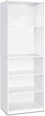 Bibliothèque frono de gaia simple home, 5 étagères - blanc. DIAYTAR COTE D'IVOIRE est votre partenaire de confiance pour tous vos achats en ligne. Nous nous efforçons de vous offrir une large sélection de produits de qualité, allant des électroménagers aux vêtements et accessoires. Notre objectif est de vous rendre l'expérience d'achat en ligne la plus pratique et agréable possible.