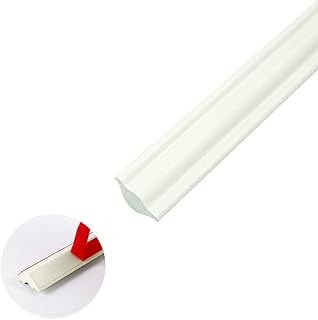 Garniture de quadrant en pvc garniture de moulage flexible 5m auto-adhésive décoration