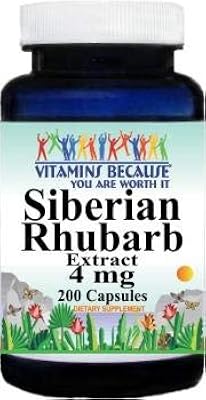 Extrait de rhubarbe de sibérie 4 mg 200 gélules de vitamines. DIAYTAR COTE D'IVOIRE propose une large sélection de produits en ligne, allant des produits alimentaires aux produits électroniques, en passant par les vêtements et les accessoires. Avec plus de 300000 références, les clients peuvent trouver tout ce qu'ils cherchent en un seul endroit.