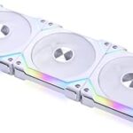 Ventilateur de plafond lian li uni sl120 v2 rgb pwm, lot de 3