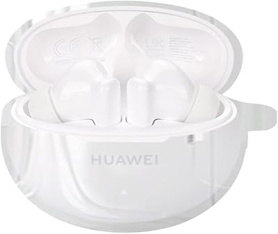 Coque en silicone oetro compatible avec huawei free buds 5i - housse