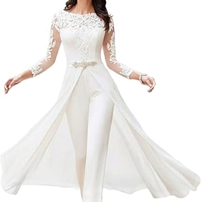 Robes de mariée pour femmes avec jupe amovible pour mariée formelle grande taille