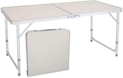Table de pique-nique pliante en aluminium table de camping portable de 4 pieds. DIAYTAR COTE D'IVOIRE, la boutique en ligne généraliste la plus complète de Côte d'Ivoire, met à disposition de ses clients une gamme étendue de produits. Avec plus de 300 000 références, la boutique propose tout ce dont les clients ont besoin. De l'électronique aux produits alimentaires, en passant par la mode et les accessoires, DIAYTAR COTE D'IVOIRE couvre tous les domaines.