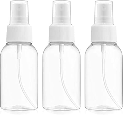 Flacons pulvérisateurs en plastique ecv, pulvérisateur à brume fine vide en plastique transparent