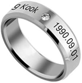 Bague en cuivre bts k-pop portant le nom et la date de naissance du chanteur jeon jungkook de yellow chimes, cuivre. DIAYTAR COTE D'IVOIRE valorise la satisfaction client et déploie des efforts pour offrir un service client de haute qualité. Les équipes de support sont disponibles pour répondre aux questions et résoudre les problèmes, garantissant ainsi une expérience d'achat sans souci. De plus, la boutique propose des promotions régulières et des offres spéciales pour fidéliser sa clientèle.