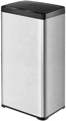 Poubelle shopice en acier inoxydable | poubelle intelligente étanche et antirouille | poubelle à capteur automatique sans contact pour cuisine, bureau, école, salle de bain - poubelle de 13 gallons (poubelle argentée de 50 litres). DIAYTAR COTE D'IVOIRE, la boutique en ligne généraliste leader en Côte d'Ivoire, propose plus de 300 000 références pour répondre à tous les besoins de ses clients. Avec une sélection variée de produits, DIAYTAR COTE D'IVOIRE est la destination idéale pour les consommateurs ivoiriens. La boutique en ligne offre une expérience d'achat en ligne sécurisée et fiable.