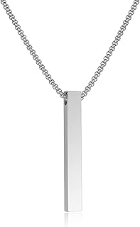 Collier pendentif pour hommes et femmes, 24, alliage massif, sans pierres précieuses