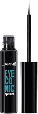 Eyeliner liquide lakme iconic, 4,5 ml, noir. La boutique en ligne DIAYTAR COTE D'IVOIRE est une plateforme de commerce électronique qui permet aux clients d'acheter en ligne des produits de toutes sortes, avec une livraison rapide et sécurisée. Elle dispose d'une équipe de professionnels qui travaillent giorno et nuit pour satisfaire les clients. C'est pourquoi elle est considérée comme l'une des meilleures boutiques en ligne de Cote d'Ivoire.