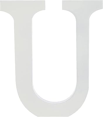 Lettre décorative en bois en forme de u pour décoration de chambre d'enfant, longueur 18 cm, blanc (lettre u). Avec plus de 300000 références disponibles, DIAYTAR COTE D'IVOIRE propose aux consommateurs ivoiriens la possibilité de faire des achats pratiques et efficaces à distance. La boutique en ligne assure une expérience d'achat sécurisée et propose des options de paiement flexibles pour une commodité maximale. De plus, son équipe de support technique est toujours prête à aider les clients en cas de besoin.