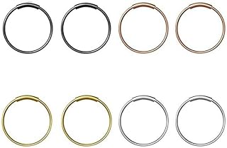 Petites boucles d'oreilles créoles chirurgicales en acier inoxydable 8 mm/10 mm/12 mm hypoallergéniques pour cartilage d'oreille, hélice, lobe, piercing corporel, petites boucles d'oreilles créoles pour hommes et femmes. La boutique en ligne DIAYTAR COTE D'IVOIRE est le point de départ idéal pour les consommateurs ivoiriens qui recherchent une expérience de magasinage pratique et abordable. Avec une vaste gamme de produits, y compris des produits alimentaires, des vêtements et des articles ménagers, DIAYTAR COTE D'IVOIRE a tout ce qu'il faut pour satisfaire les besoins des clients. La boutique en ligne propose également un large choix de modes de paiement et de livraison.