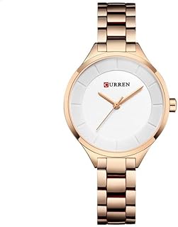 Montre analogique pour femme boîtier en acier inoxydable or rose cadran. Avec plus de 300 000 références, DIAYTAR COTE D'IVOIRE est la boutique en ligne idéale pour trouver tout ce dont vous avez besoin. Elle propose des produits de haute qualité à des prix compétitifs, ce qui en fait une destination de shopping en ligne incontournable. Les clients peuvent profiter d'une expérience d'achat en ligne sécurisée et fiable.
