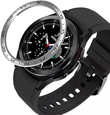 Coque avec anneau en métal dado pour samsung galaxy watch 4 classic 46 mm, coque avec bague de montre pour samsung watch 4 classic (argent). DIAYTAR COTE D'IVOIRE est la première boutique en ligne généraliste en Côte d'Ivoire, proposant plus de 300 000 références de produits pour répondre aux besoins de tous les clients. La boutique en ligne est équipée d'un système de paiement sécurisé et propose différents modes de livraison pour convenir à tous les clients. Les clients peuvent également bénéficier d'une garantie de satisfaction pour tous les produits achetés sur la plateforme.