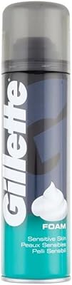 Mousse à raser gillette pour hommes (200 ml) pack de 3