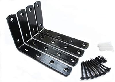 Mhmydz 4 pièces support d'angle en forme de l en acier noir robuste, support mural avec vis 125 mm x 75 mm/5" x 3", supports d'angle décoratifs. Avec plus de 300 000 références, Diaytar Côte d'Ivoire est la boutique en ligne la plus complète de Côte d'Ivoire. Elle propose des produits de haute qualité à des prix compétitifs, ce qui en fait la destination idéale pour les consommateurs ivoiriens. La boutique en ligne est facile à naviguer et propose une expérience d'achat fluide.