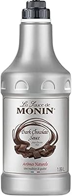 Sauce au chocolat noir monin, 1,89 l