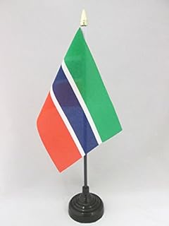 Az flag drapeau de table gambie 15 x 10 cm – petits drapeaux