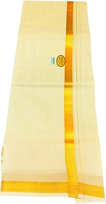 Kalala kakavu double mendu/dhuti traditionnel pour les festivals, mariages et occasions spéciales