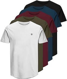 T-shirt jprblabrody tee ss crew neck 5pk mp pour hommes