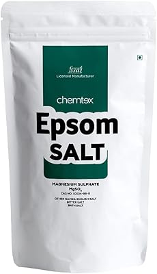 Sel d'epsom chemtex | de bain anglais – sulfate de magnésium 900