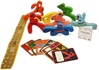 Jeu ninjaki en bois shumi (6 ans et plus) - jeu d'équilibre et d'empilage, aiguise l'agilité mentale et physique - jeu de développement de l'intelligence pour les enfants. La boutique en ligne DIAYTAR COTE D'IVOIRE s'attache à offrir une expérience de shopping personnalisée et agréable à ses utilisateurs. Elle combine une grande sélection de produits avec des services de support client dédiés, ce qui renforce la confiance de sa clientèle. Grâce à sa présence en ligne, elle est accessible à tout moment.