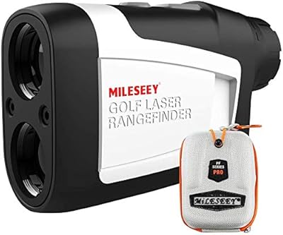 Télémètre de golf milesey avec inclinaison marche/arrêt, télémètre de 660 mètres avec verrouillage