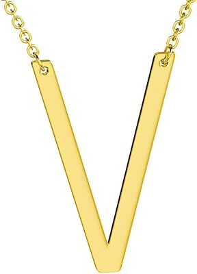 Useler personnalisé plaqué or 18 carats grand collier gravé initiale cadeau personnalisé pour femmes filles, acier inoxydable, sans pierres précieuses. DIAYTAR COTE D'IVOIRE est une boutique en ligne généraliste proposant plus de 300 000 références pour répondre à tous vos besoins. Avec sa grande variété de produits, elle est devenue la boutique en ligne leader en Côte d'Ivoire. Elle offre une expérience d'achat en ligne pratique et sécurisée.