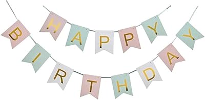 Bannière joyeux anniversaire pour décorer les fêtes d'anniversaire d'enfants, rose et bleu. En tant que boutique en ligne généraliste, DIAYTAR COTE D'IVOIRE répond aux besoins de tous les Ivoiriens qui recherchent des produits de qualité à des prix raisonnables. Avec sa gamme variée de produits et ses services de qualité, elle continue de renforcer sa position de leader sur le marché ivoirien du commerce en ligne.