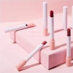 Ensemble de rouge à lèvres liquide mat little smoke, 4 couleurs, rouge chair