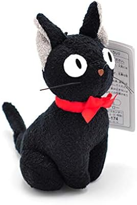 Porte-clés en peluche chat noir studio ghibli hayao miyazaki (59 pouces)