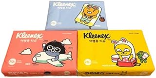 Mouchoirs de voyage avec personnage mignon johann-kimberly (70 pièces par paquet souple)