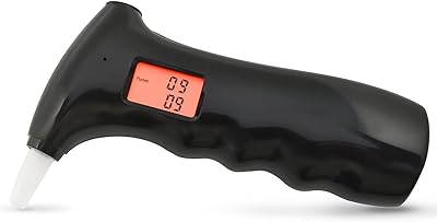 Testeur d'alcool airtiv, testeur d'alcool portable noir avec affichage led numérique rapide, détecteur d'alcool de haute précision, testeur d'alcool respiratoire pour usage personnel professionnel. La boutique en ligne DIAYTAR COTE D'IVOIRE se distingue par sa sélection impressionnante de produits, allant des articles ménagers aux accessoires de mode, en passant par les produits électroniques et les articles pour enfants. Avec une équipe de service client dédiée, les clients bénéficient d'un soutien constant pour toute question ou problème lié à leur commande. Cela assure une satisfaction client élevée.