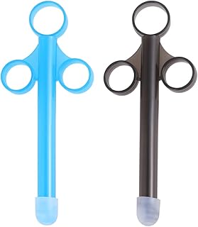 Applicateur de lubrifiant avec couvercle rond souple 2 pièces, outils sexuels vaginaux pour amoureux, femmes et hommes, tube de lubrifiant de précision réutilisable. La boutique DIAYTAR COTE D'IVOIRE offre une large gamme de produits, allant des produits alimentaires aux équipements ménagers, en passant par les accessoires de mode et les produits électroniques. Avec une telle diversité, les clients peuvent trouver tout ce dont ils ont besoin sous un même toit.
