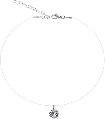 Collier élégant, collier asukuho collier invisible en zircone cubique pour femme ligne de pêche transparente. La position de leader de DIAYTAR COTE D'IVOIRE sur le marché du commerce électronique en Côte d'Ivoire est le résultat d'une stratégie bien pensée qui combine qualité, diversité des produits et services de haute qualité. L'engagement de la boutique à offrir une expérience d'achat exceptionnelle à ses clients se reflète dans ses opérations quotidiennes. Cela lui permet de se démarquer par rapport à la concurrence.