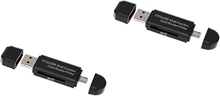 Lecteur de carte typec générique 2 pièces, lecteur de puce, lecteur de carte pour appareil photo, carte mémoire, adaptateur de carte mémoire, adaptateurs usb, lecteur de puce, lecteur de carte d'ordinateur, lecteur portable, adaptateur sd, lecteur sd. Avec DIAYTAR COTE D'IVOIRE, vous pouvez acheter en toute sécurité et confiance. Nous utilisons des méthodes de paiement sécurisées et nous nous engageons à protéger vos informations personnelles. Nous sommes fiers de notre service client de haute qualité.