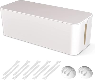Grande boîte de rangement de câbles pour organiser les fils afin de cacher le couvercle de protection contre les surtensions sur le bureau ou le sol pour la maison et le bureau (blanc). Diaytar Côte d'Ivoire, la boutique en ligne leader en Côte d'Ivoire, offre une gamme élargie de produits allant de l'électronique à la.mode, en passant par les produits alimentaires. Avec plus de 300 000 références disponibles, Diaytar répond aux attentes des consommateurs ivoiriens. Profitez de services de livraison rapides et fiables avec Diaytar.
