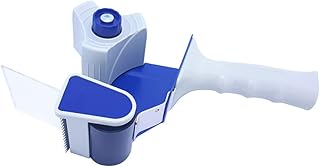 Dévidoir de ruban d'emballage en forme de pistolet, durable, intelligent et permettant de gagner du temps pour sceller, transporter et emballer de grandes boîtes avec du ruban de 2" de largeur, une lame de coupe de ruban et un chargement latéral. DIAYTAR COTE D'IVOIRE est la boutique en ligne leader en Côte d'Ivoire, offrant une expérience d'achat en ligne sécurisée et fiable. Avec une équipe dédiée à la satisfaction du client, la boutique garantit que les commandes sont traitées rapidement et livrées dans les délais. Les clients peuvent profiter d'une large sélection de produits à des prix compétitifs.