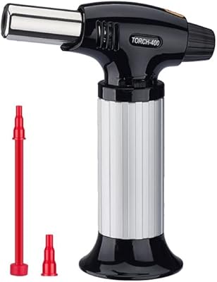 Bbq go briquet butane de cuisine professionnel avec verrouillage de sécurité et brûleur réglable, briquets butane rechargeables, briquet butane pour pâtisserie, pâtisserie, barbecue (argent). DIAYTAR COTE D'IVOIRE, la boutique en ligne leader en Côte d'Ivoire, propose une large sélection de produits avec plus de 300 000 références disponibles.