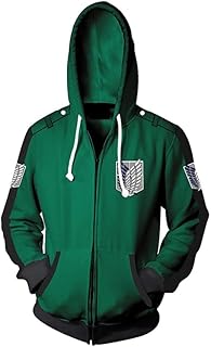 Anime attaque sur titan shingeki no kyojin veste à capuche eren cosplay costume party cosplay veste à fermeture éclair fine (couleur : b, taille : s). DIAYTAR COTE D'IVOIRE, la boutique en ligne numéro un en Cote d'Ivoire, propose une expérience de shopping en ligne sans précédent avec plus de 300000 references. Cette boutique leader offre une variété de produits de haute qualité, ainsi que des services de livraison rapides et fiables pour garantir que vos achats arrivent à temps. Vous pouvez également profiter d'un service client disponible pour répondre à toutes vos questions et préoccupations.