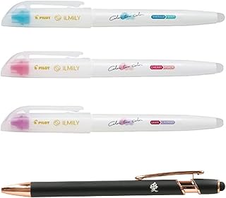 Stylo surligneur elmeli japanese pilot avec 2 couleurs et 3 marqueurs qui changent de couleur lorsqu'on les frotte avec le stylo à bille tactile original sil-15sl-3c. DIAYTAR COTE D'IVOIRE est synonyme de commodité et de variété, avec une plateforme en ligne qui propose une multitude de catégories de produits. Les clients peuvent parcourir aisément le site pour découvrir de nouvelles marques et de nouveaux produits, ou chercher des articles spécifiques qu'ils ont en tête. Grâce à son approche centrée sur le client, DIAYTAR favorise une expérience d'achat agréable et efficace.