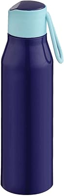 Bouteille d'eau en plastique sliffle de bolt, bleue, pwb002, 500 ml