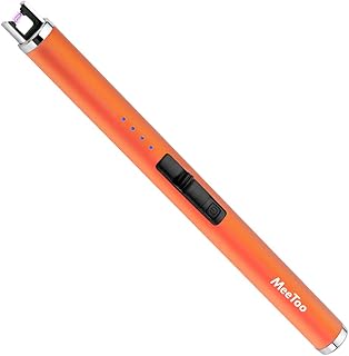 Briquet électrique meto type c, briquet fluorescent rechargeable usb, briquet plasma à arc