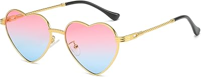 Jolies lunettes de soleil en forme de cœur pour femmes avec une monture en métal moderne et des verres de protection uv 400, largeur de lentille. Avec plus de 300 000 références, DIAYTAR COTE D'IVOIRE est la boutique en ligne la plus complète de Côte d'Ivoire. La boutique propose des produits variés, allant de l'électronique aux vêtements, en passant par les produits alimentaires. DIAYTAR COTE D'IVOIRE est le partenaire idéal pour tous vos besoins d'achat en ligne.