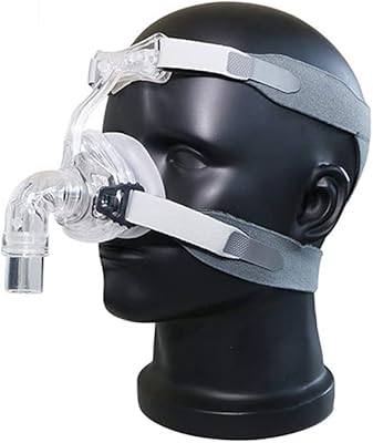 Masque nasal bmc nm2 pour machine cpap automatique avec capuche (grand)