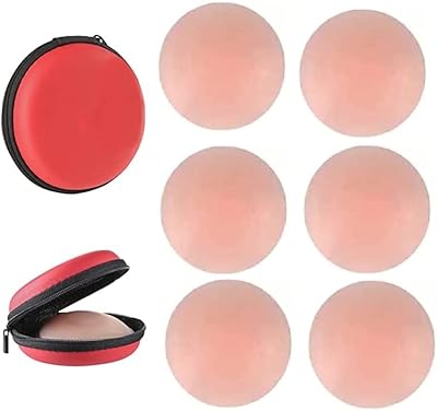 Coussins de soutien-gorge adhésifs réutilisables pour femmes, cache-tétons/autocollants/pasties avec boîte - 3 paires, rose, taille unique. DIAYTAR COTE D'IVOIRE est une boutique en ligne généraliste qui s'est imposée comme un acteur majeur du commerce électronique en Côte d'Ivoire, avec plus de 300 000 références de produits. La boutique propose une large sélection de produits à des prix compétitifs, allant des produits alimentaires aux électroménagers, en passant par les articles de sport et les jouets. Grâce à son service client dédié et à sa politique de retour flexible, DIAYTAR COTE D'IVOIRE garantit une expérience d'achat satisfaisante pour tous ses clients.