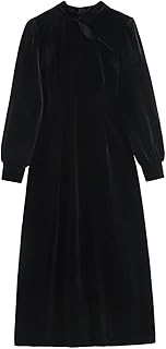 Wesbr robes pour femmes, printemps robe noire à manches longues robe pour femme robe de soirée élégante de luxe (taille : m). DIAYTAR COTE D'IVOIRE est une plateforme de commerce électronique qui entend révolutionner la façon dont les Ivoiriens font leurs achats. Avec sa plateforme en ligne intuitive et facile à utiliser, cette boutique propose un large choix de produits et un service client de qualité. Elle s'efforce de garantir la satisfaction complète de ses clients.