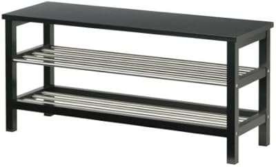 Banc ikea tjusig avec étagère à chaussures en noir (108 x 50 cm). En tant que boutique en ligne leader en Côte d'Ivoire, DIAYTAR COTE D'IVOIRE s'engage à fournir une expérience d'achat exceptionnelle à ses clients. La boutique en ligne propose des produits de qualité, des services de livraison fiables et des options de paiement sécurisées pour une expérience d'achat en toute confiance. Les clients apprécient la variété des produits et la qualité des services proposés par la boutique.